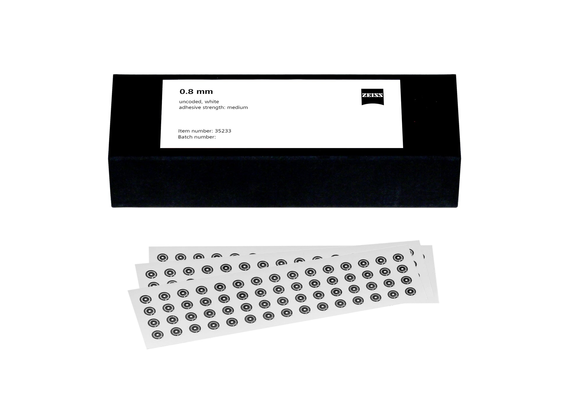 ZEISS White Uncoded Reference Points 0.8mm x 3000 pieces
