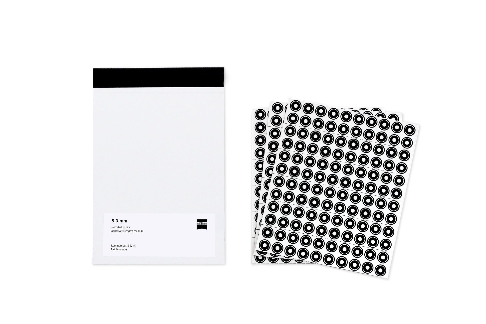 ZEISS White Uncoded Reference Points 5.0mm x 3000 pieces