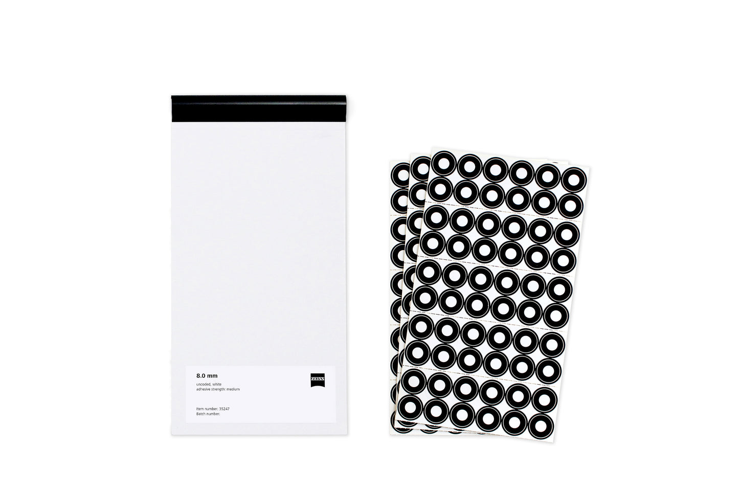 ZEISS White Uncoded Reference Points 8.0mm x 1500 pieces