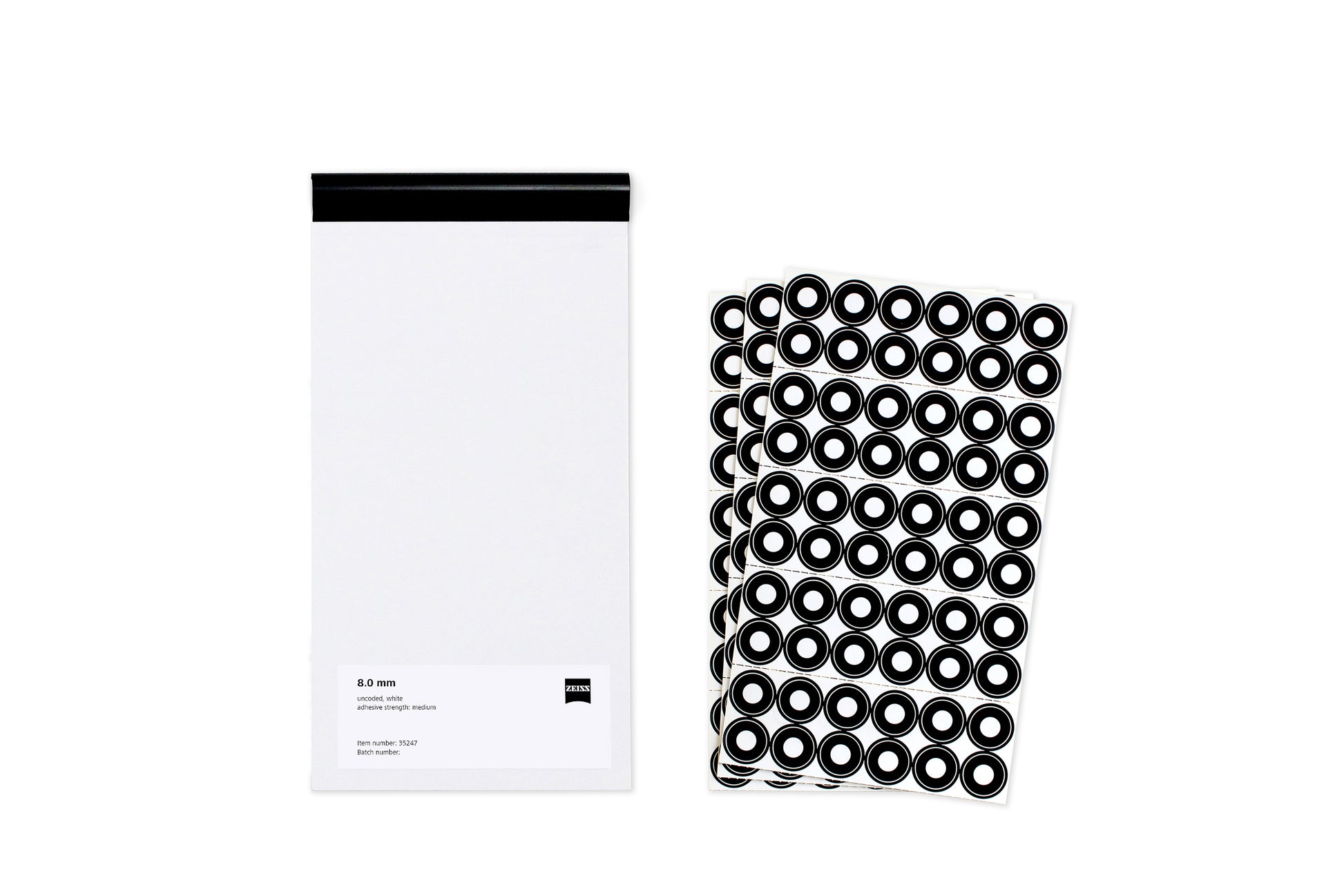 ZEISS White Uncoded Reference Points 8.0mm x 1500 pieces